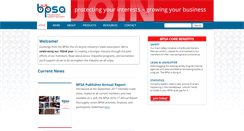 Desktop Screenshot of bpsa.org